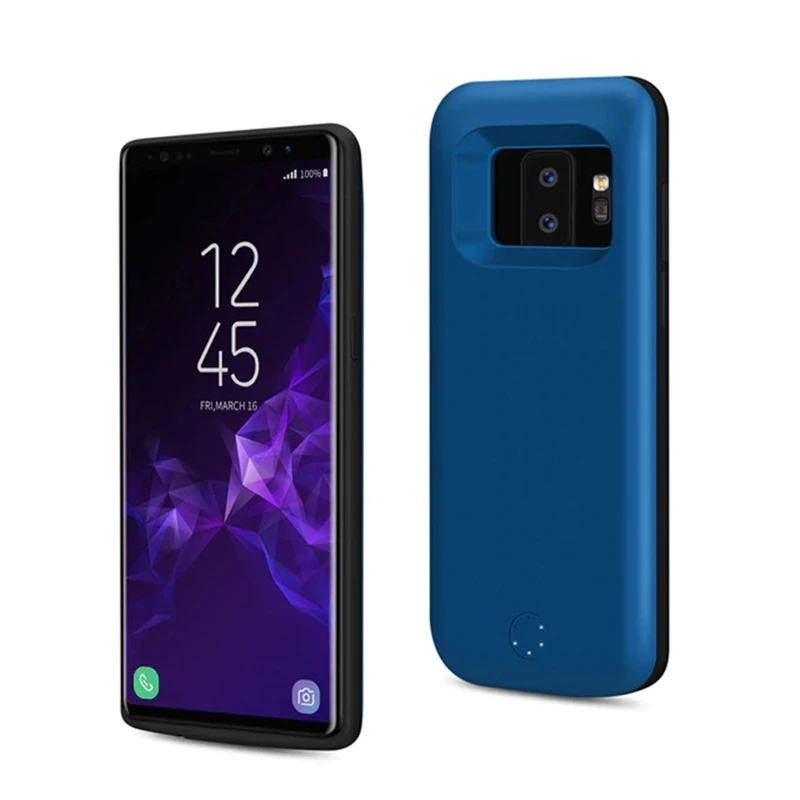 SPCASE 6000 мАч Портативный Батарея Зарядное устройство чехол для SAMSUNG Galaxy S9 плюс 5000