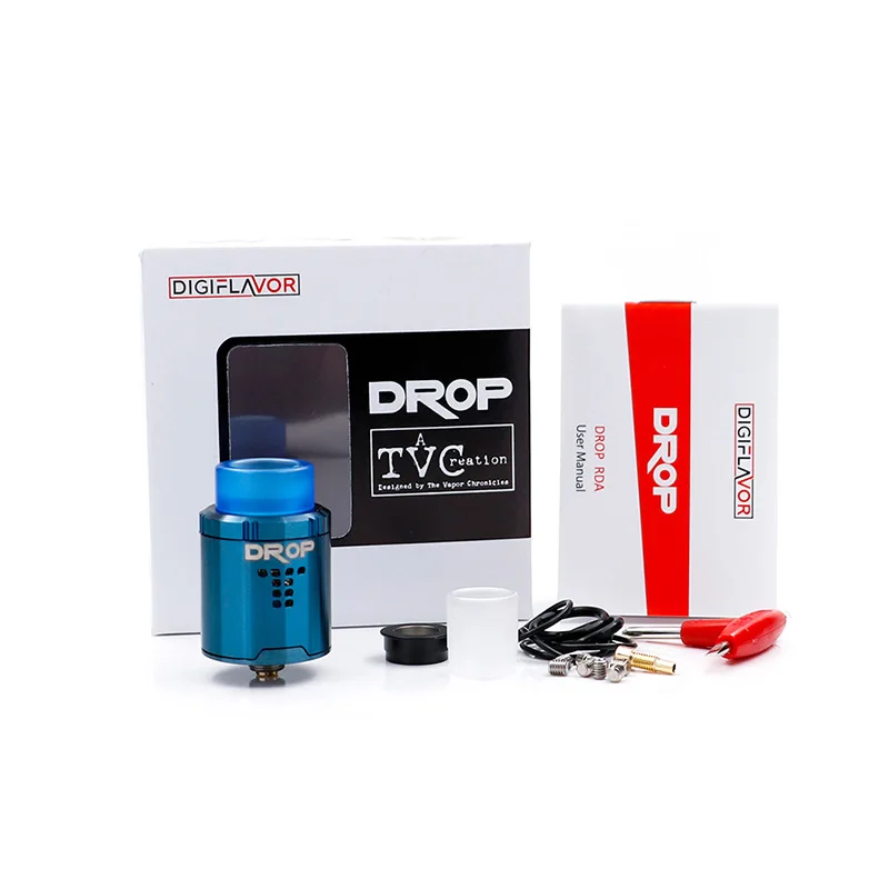 Бесплатный подарок электронные сигареты Digiflavor Drop RDA BF Squonk 24 мм с модом Voopoo Drag 157 Вт