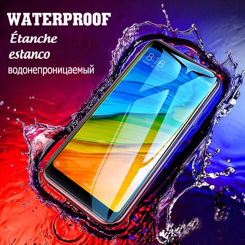Защитная пленка для экрана Baixin 9D с полным клеем Xiaomi Redmi Note 5 Pro Note5A Note7 Mi9 SE Go