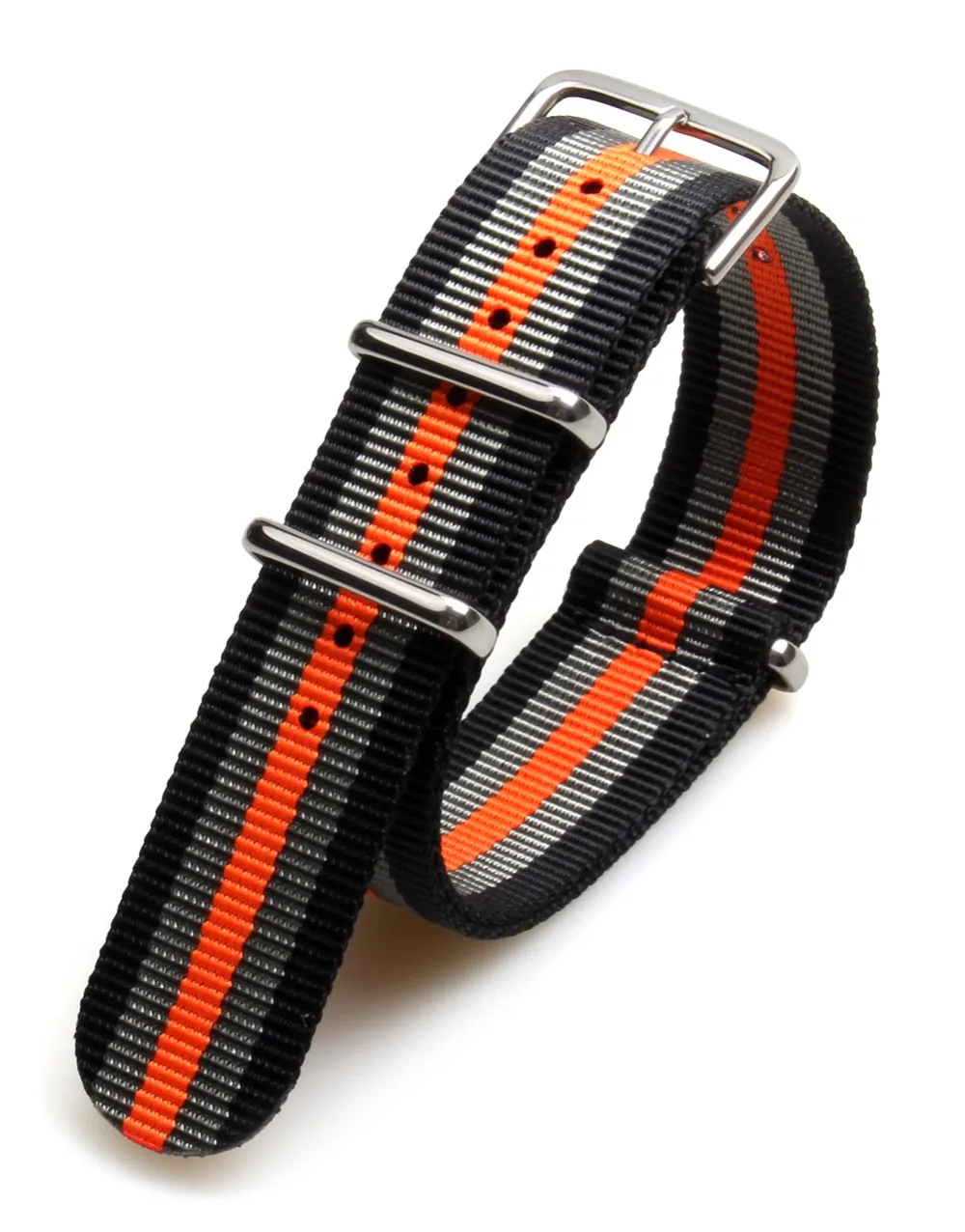 Ремешок для часов Nato с зулу нейлоновый спортивный водонепроницаемый 20/22 мм|nato