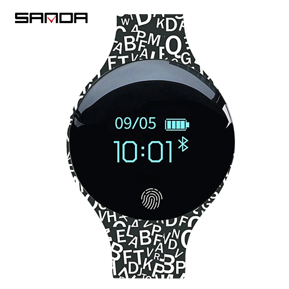 Смарт часы SANDA водонепроницаемые с IOS Android IP65 Bluetooth спортивные мужские и