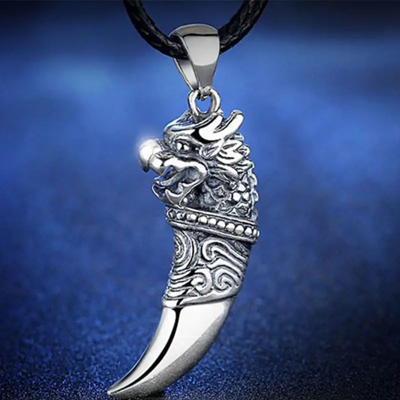 Мужские кулоны в форме волка из нержавеющей стали стиле панк 1 шт.|necklace jewelry|fashion