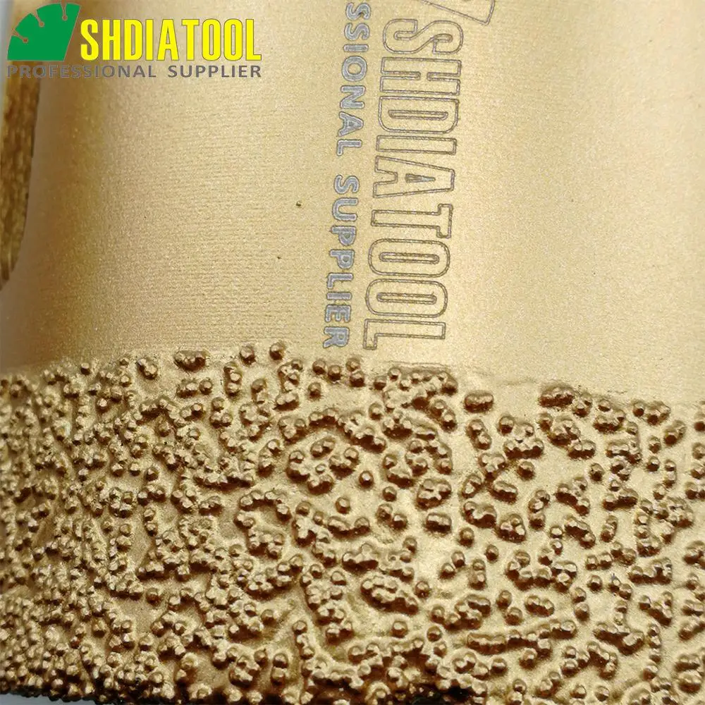 SHDIATOOL 5 шт M14 алмазная пила 20/32/45/55/68 мм вакуумные паяные Diamond Drill коронки сверло