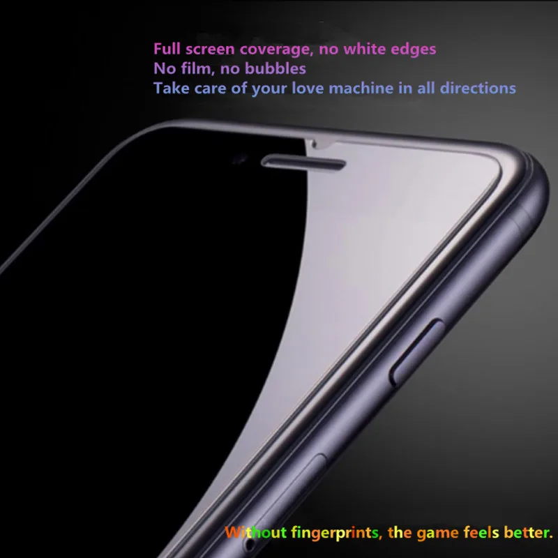 2.5D 9H защита экрана закаленное стекло для iPhone 6 6S 5S 7 8 SE 4S 5 5C XR XS Max закаленное стекло для iPhone 7 6 6S Flim glass