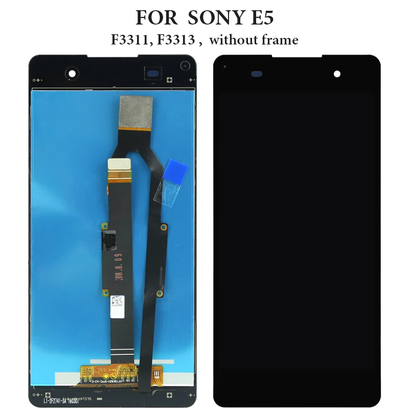 Для Sony Xperia E5 f3311 f3313 ЖК кодирующий преобразователь сенсорного экрана в сборе для E3