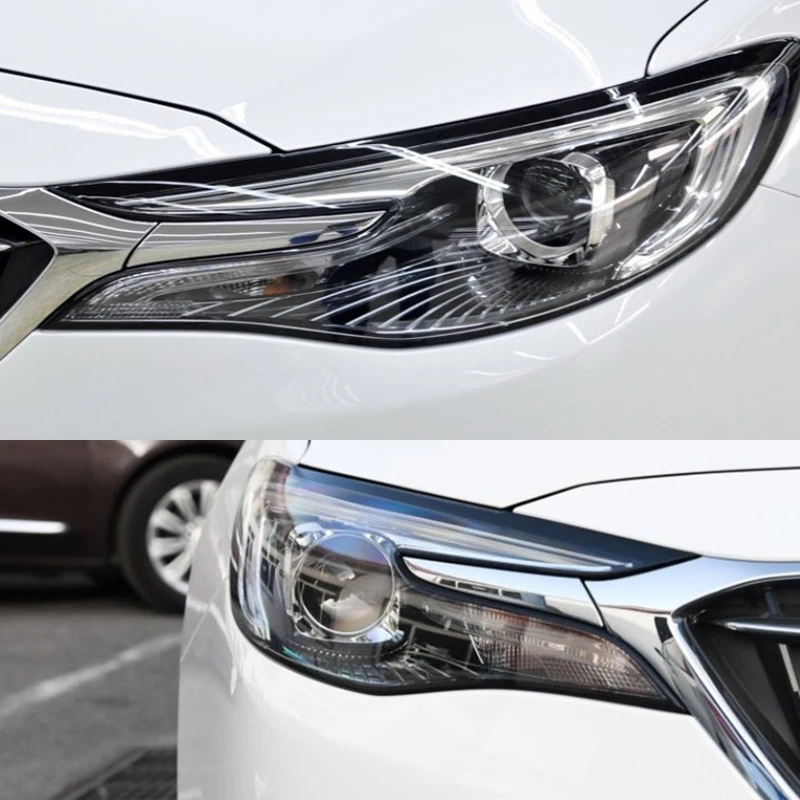 Для Buick Hideo 2018 2019 абажур Крышка для фары стеклянная лампа Защита пластиковая