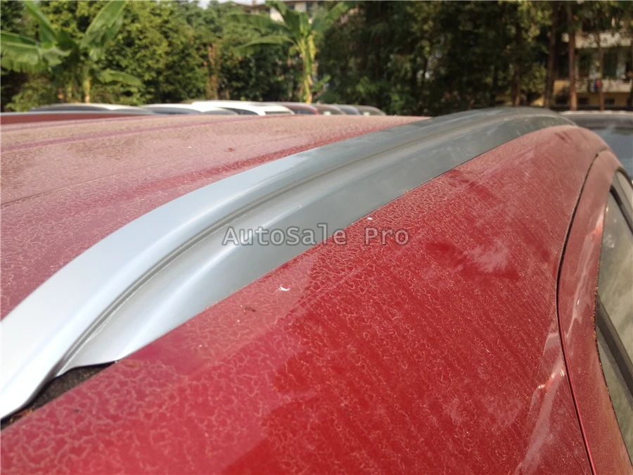 

For Chevrolet TRAX 2014 2015 2016 Aluminium alloy Silver Top Roof Rails Rack Side Bars Decoration Trim Car Accessories