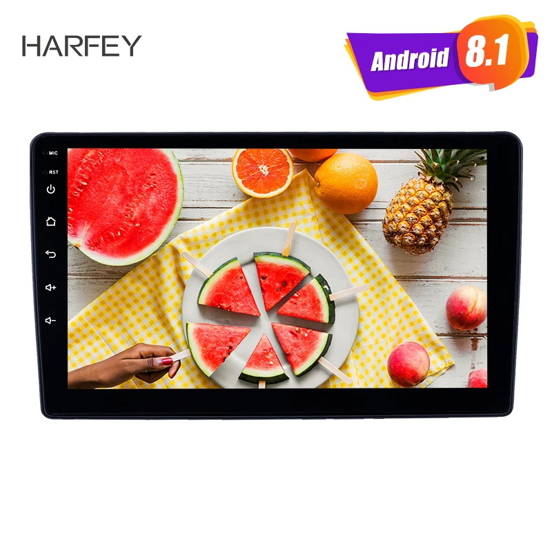 Harfey 9 дюймов Android 8 1 автомобильное радио для Peugeot 307 2001 2008 Bluetooth WIFI HD сенсорный экран