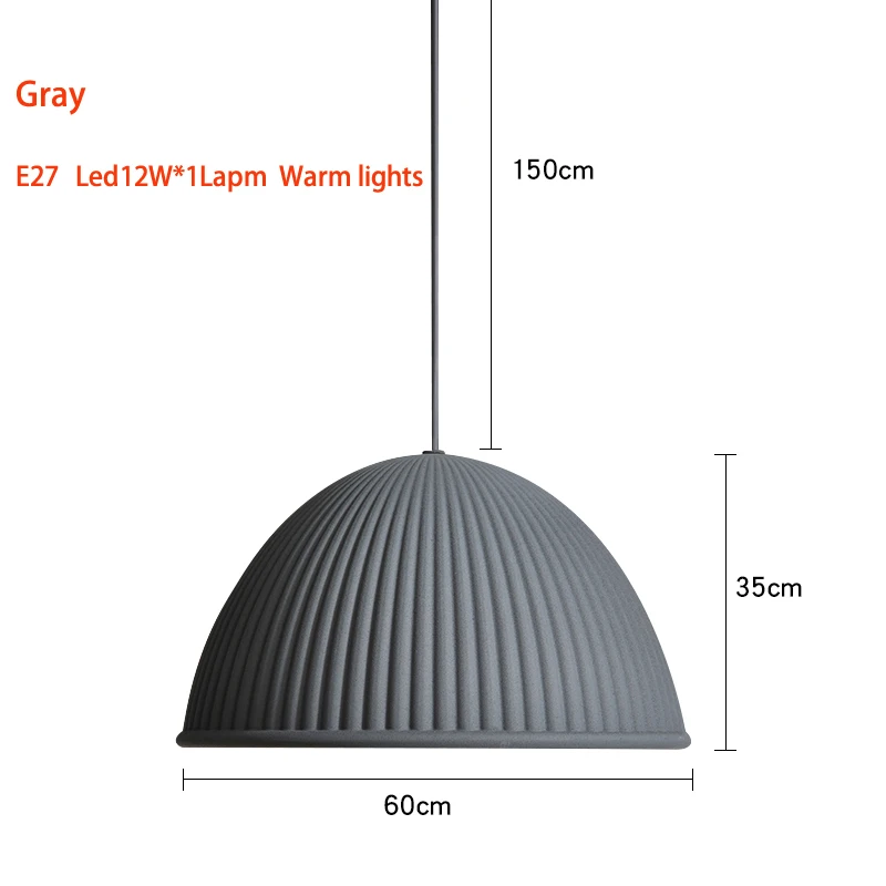 Grey spots 60cm В соответствии с подвеска-колокольчик свет iskos Берлине подвесной светильник Suspendu подвесные люстры лампы для Обеденная Кухня освещение - Цвет корпуса: Grey spots 60cm