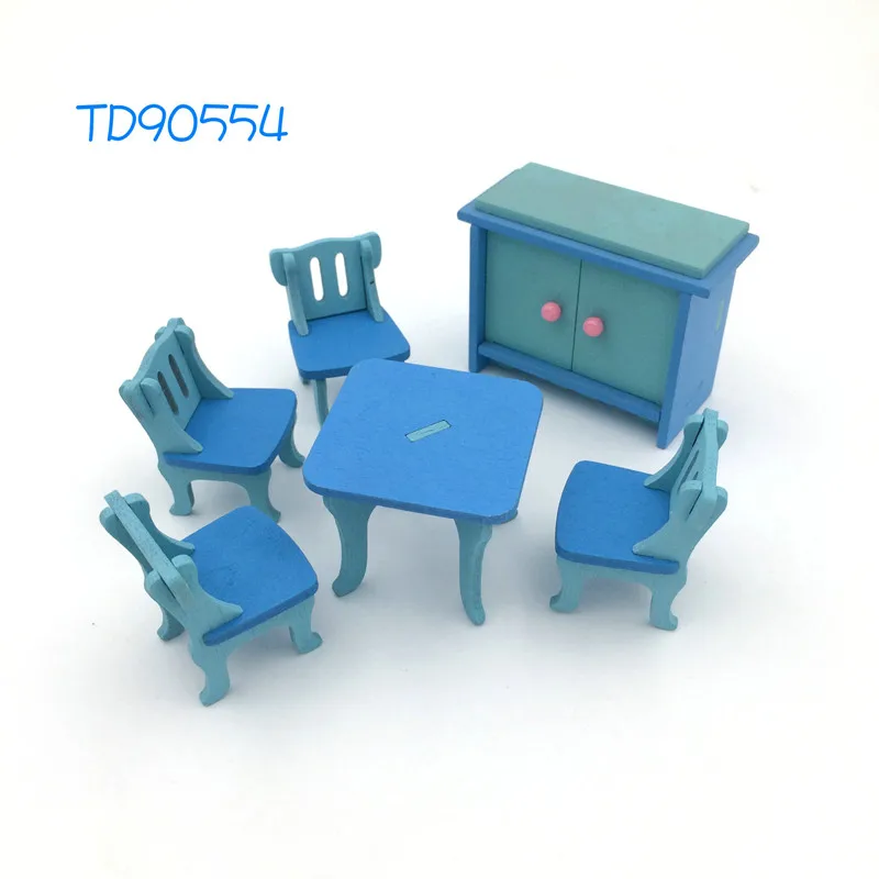 Детский игровой домик деревянный игрушечный набор туалетный столик детские