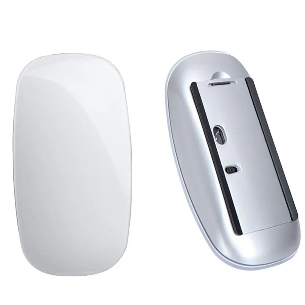 Bluetooth тонкая сенсорная мышь 1200 dpi компьютерная перезаряжаемая игровая мышь для MacBook для air/proFor ПК ноутбук Настольный