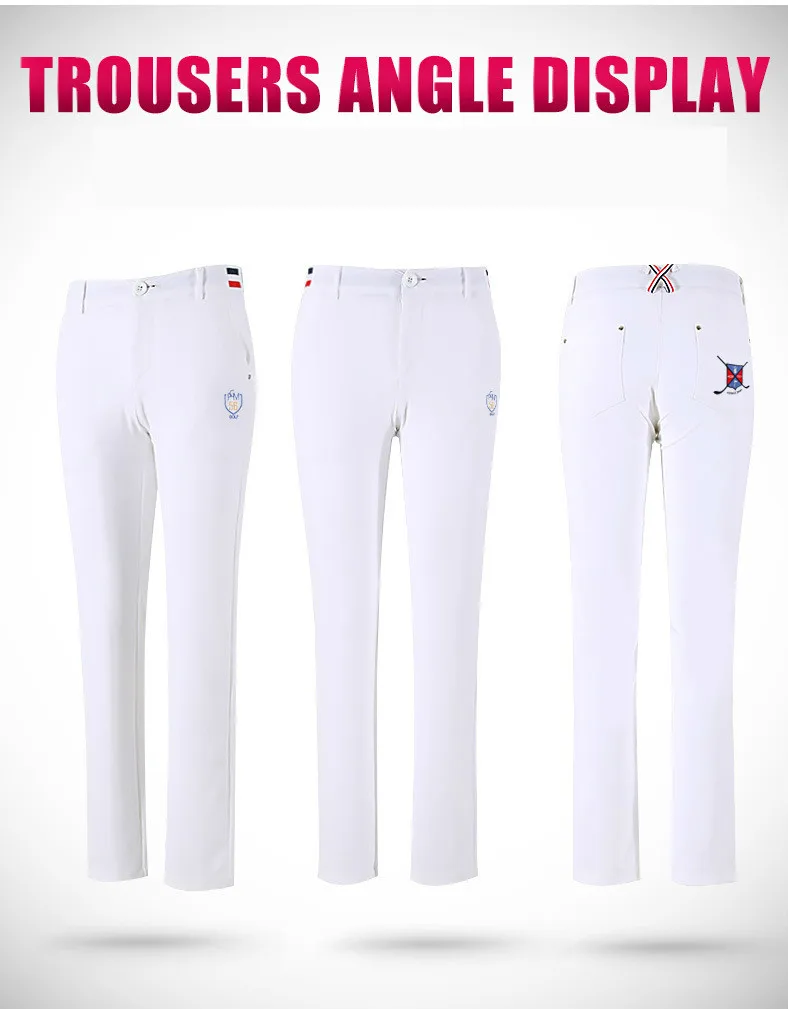 

2018 PGM golf Trousers High Elastic Soft Slim Trousers for women Golf Sportswear Lady Breathable Trouser size XS-XL