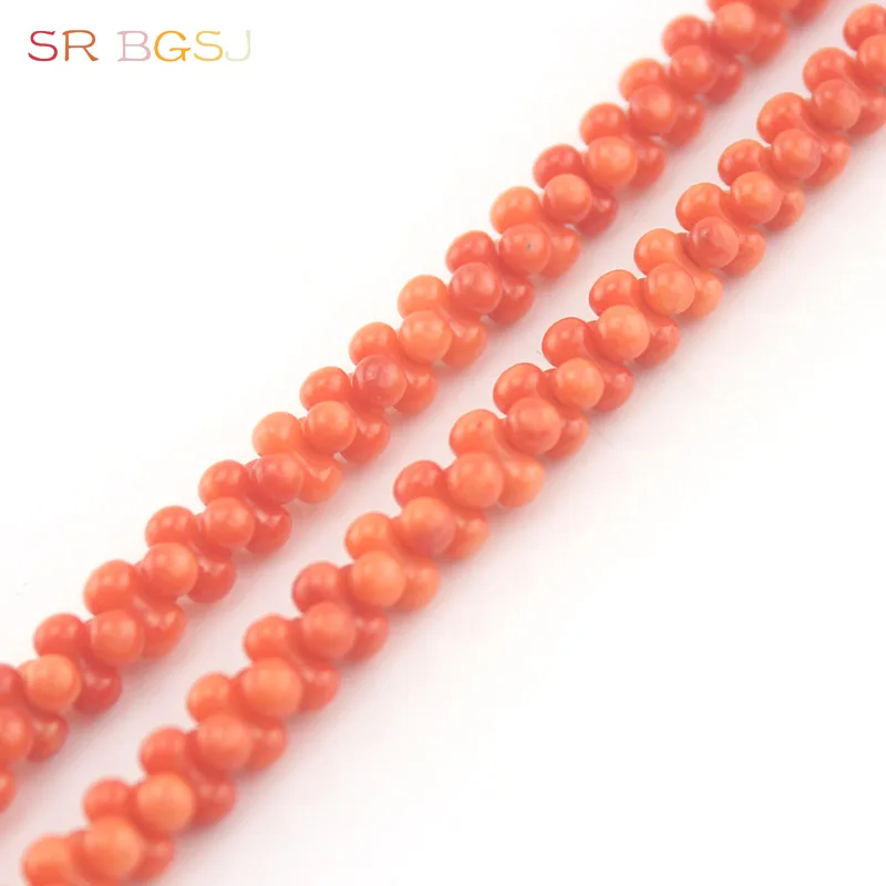Free Shipping 4x8mm Popular Beads Peanut Bone Shape Gems Stone Genuine Natural Coral Jewelry Making Strand 15&quot|bead strands|jewelry making