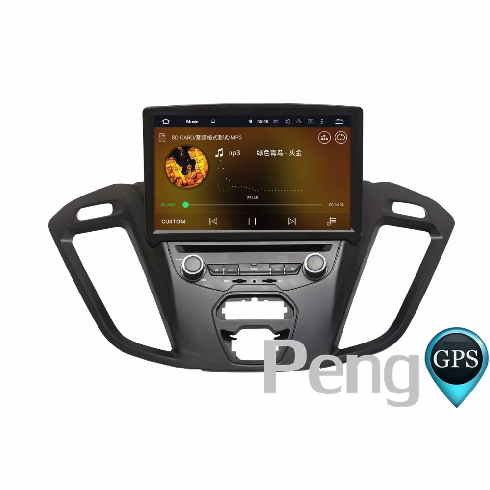 Восьмиядерный CD DVD плеер 2 Din стерео Android 8 0 автомобильное радио для Ford Transit