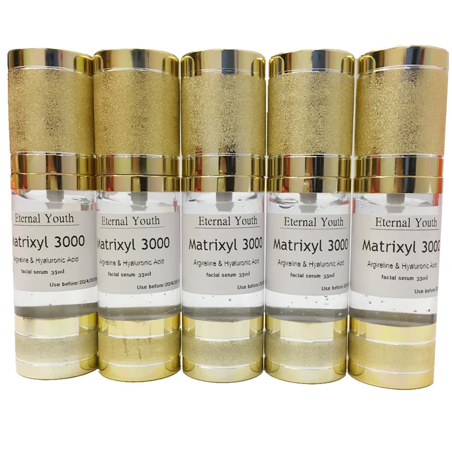 5Pieces Matrixy1 3000 Peptide Are ginine & Hyaluronic Acid  ha Anti Wrinkle Firming Skin Care 35ml