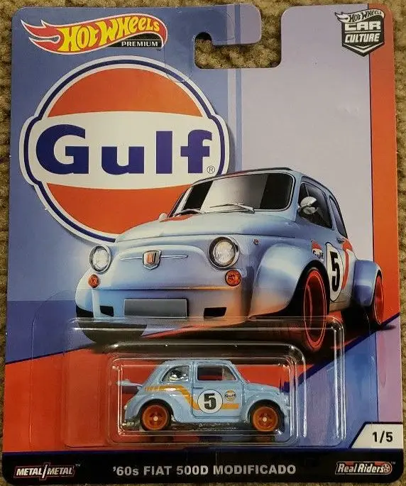 Лидер продаж автомобиль с колесами модель 1:64 Культура залива FIAT NISSAN MCLAREN FORD