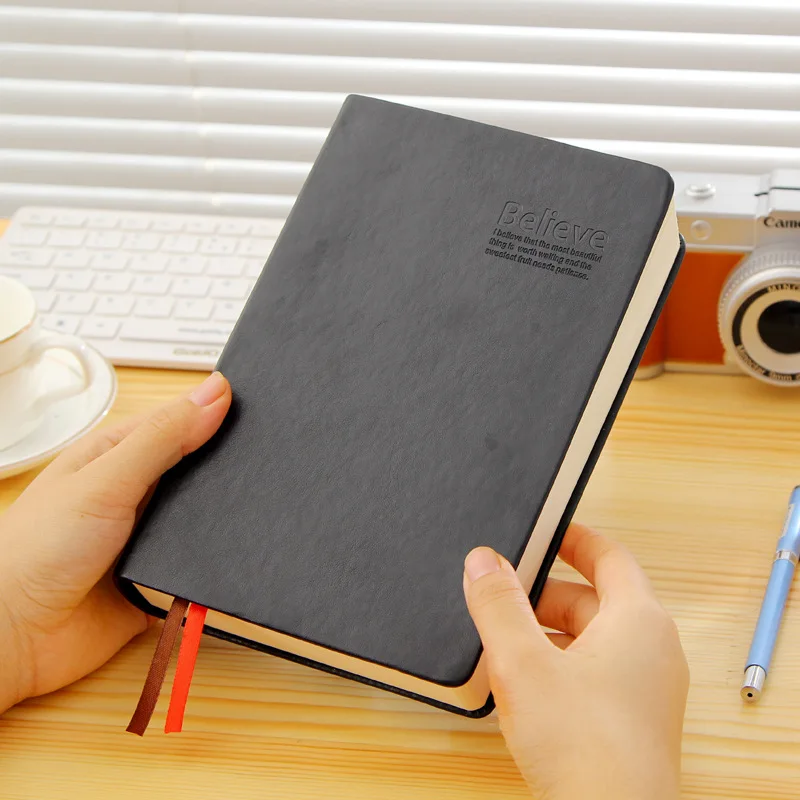 Толстая винтажная записная книжка дневник из Библии кожаная Zakka Caderno Escolar