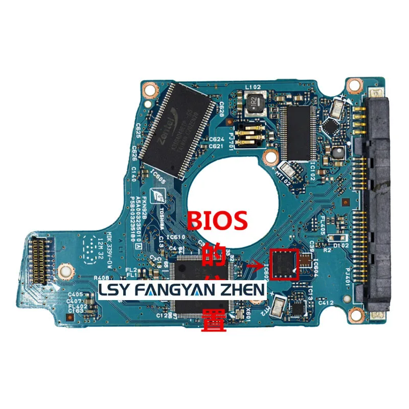 Pcb G003235A для 320 ГБ MQ01ABF032/Аза AA00/AM001U HDD материнскую плату |