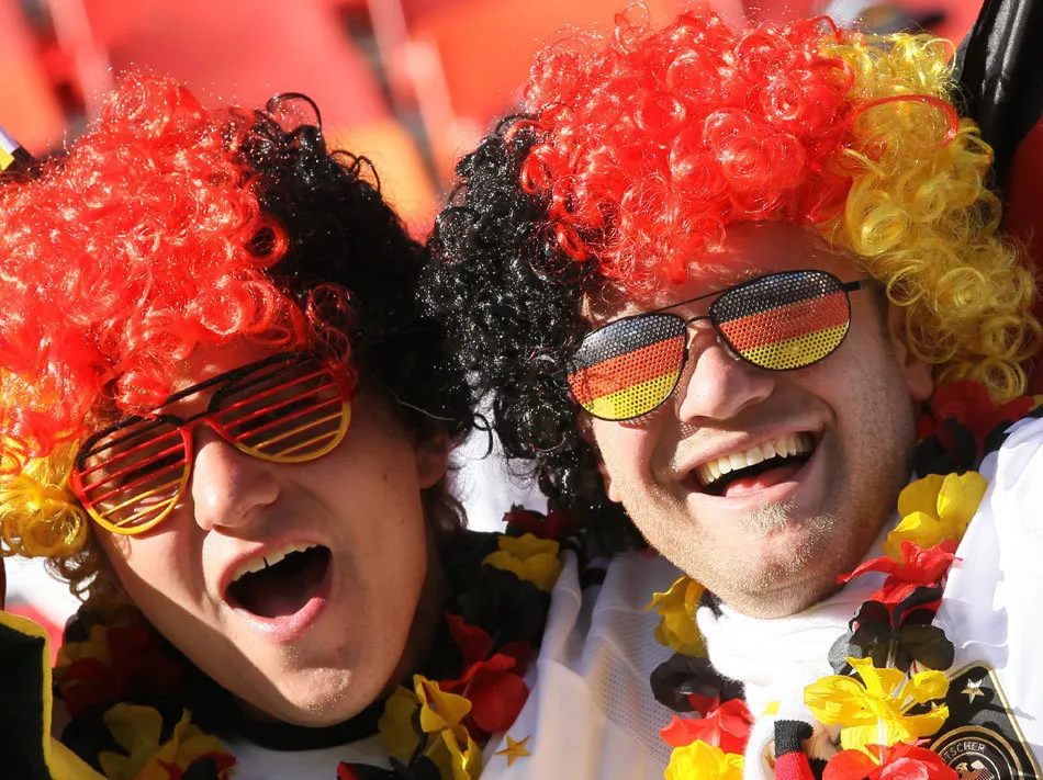 Итальянский флаг зеленый белый красный цвет парики футбольные фанаты головные