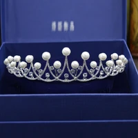 high quality fashion design aaa cubic zirconia hair accessories for wedding pageant prom tiaras and crowns h 002