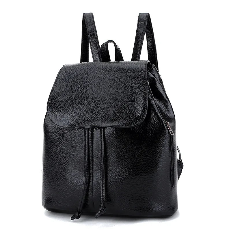 Рюкзаки из искусственной кожи высокого качества с ретро принтом для женщин и