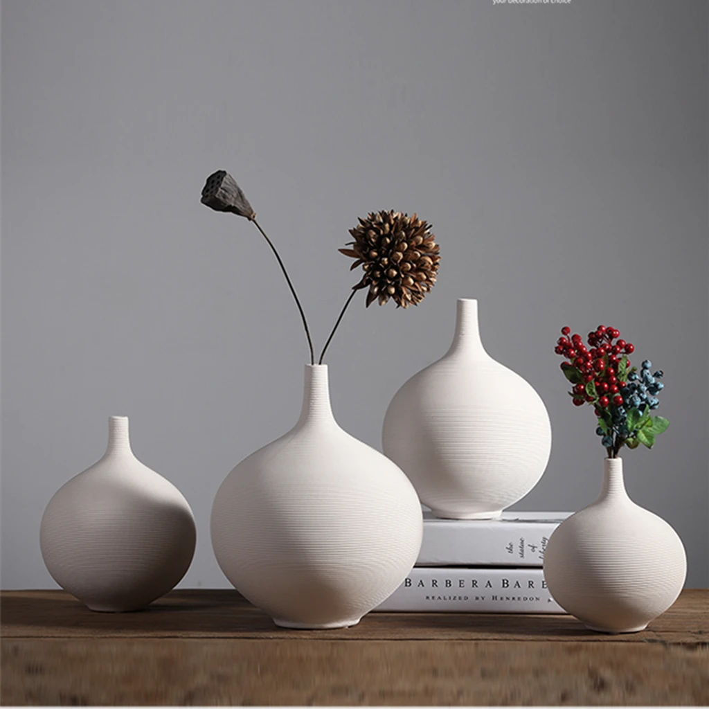 Керамическая ваза ручной работы японская Ikebana для цветов Настольная Центральная