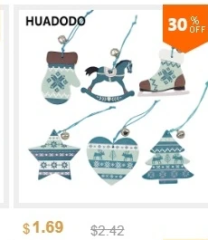 HUADODO 2 см мини красный шар Рождественские Подвески Украшения для рождественской елки Декоративные украшения Рождественский подарок украшения вечерние DIY принадлежности