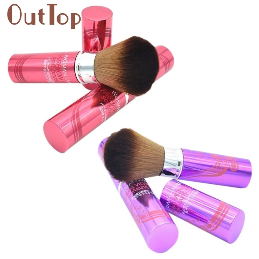 Мини милый косметический Макияж выдвижной Румяна Расчёски для волос комплект