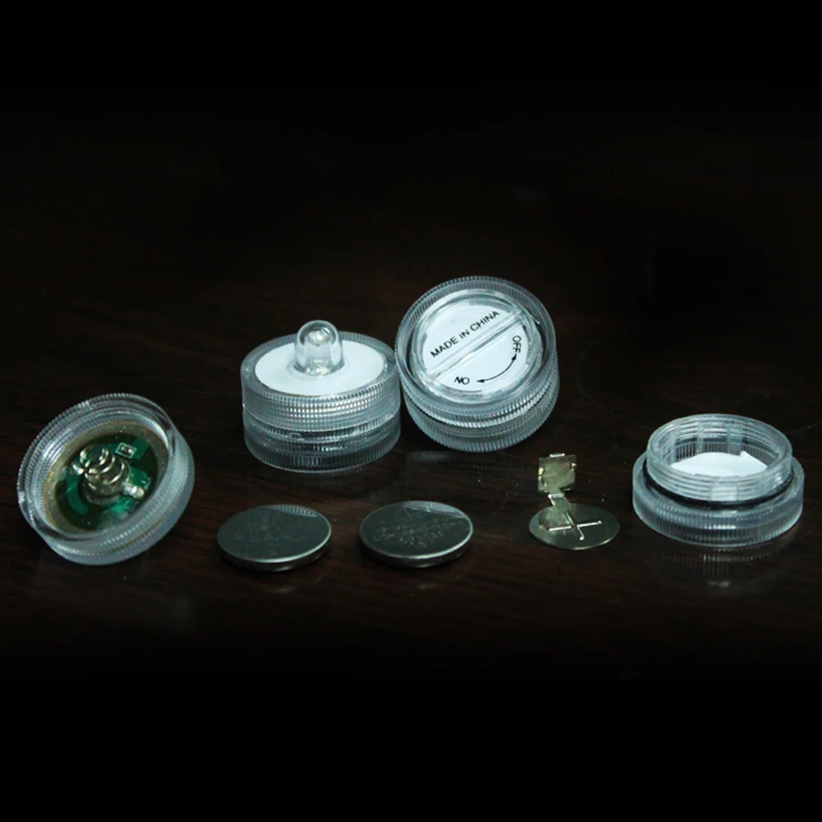 10 шт. водонепроницаемые погружные светодиодные чайсветильник лампы разных