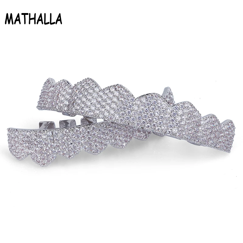 MATHALLA золотистые/Серебристые украшения для мужчин сверкающие кубические
