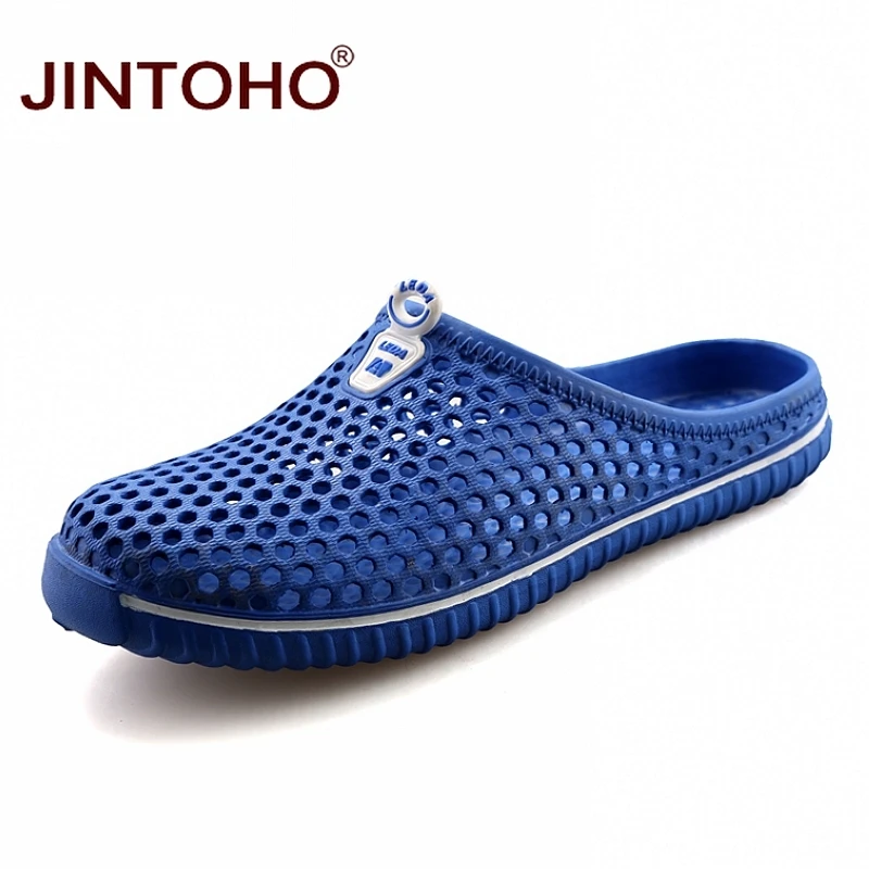 Мужские и женские шлепанцы jintoho летние дышащие для пляжа|Тапочки| |
