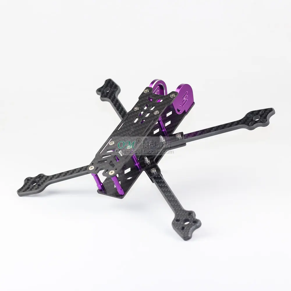 Новинка SKYZONE F235 235 мм FPV Гоночный комплект рамы красный фиолетовый 5 рука из