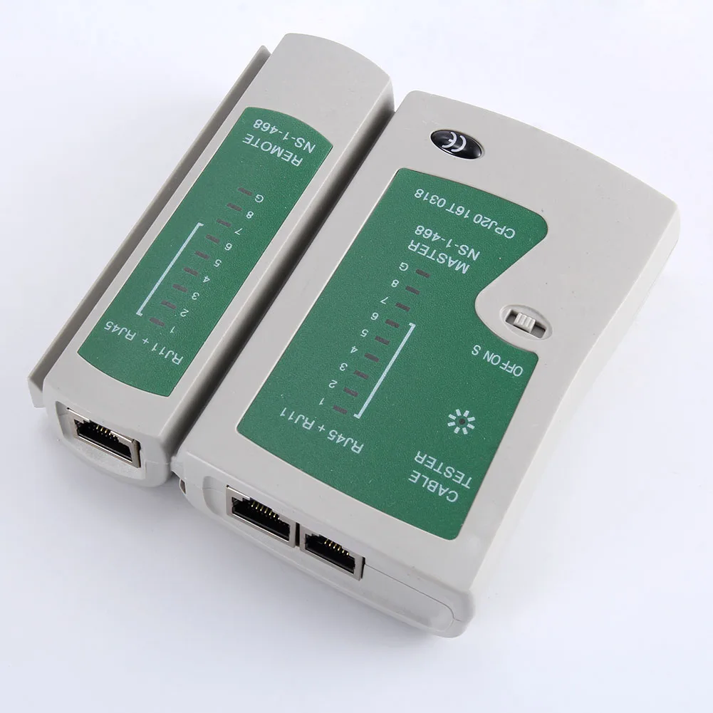 Домашний LAN RJ45 набор инструментов для ремонта портативный UTP Кабельный тестер