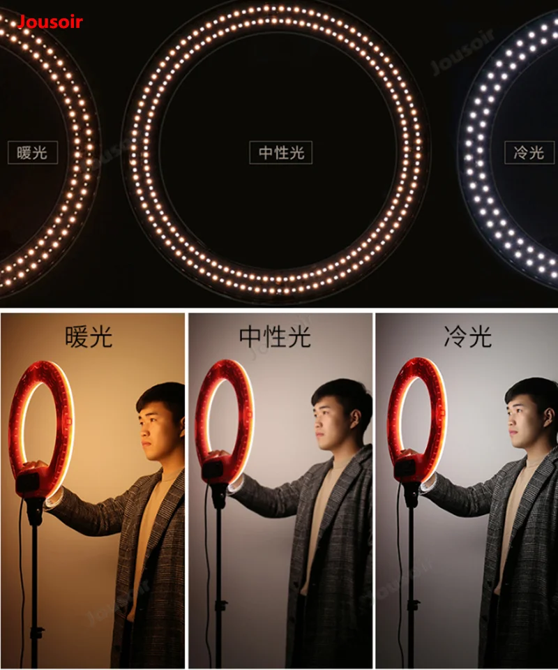 Live LED Ring lamp fill light mobile phone photography selfie beauty skin shooting CD50 T03 | Электроника