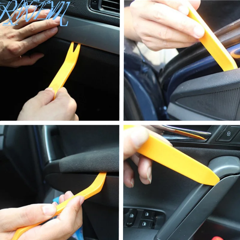 12 pcs/Set Auto Pry Open Tool Kit Car Radio Door Clip Panel For Nissan Teana X-Trail Qashqai Livina Tiida Sunny March Murano | Автомобили