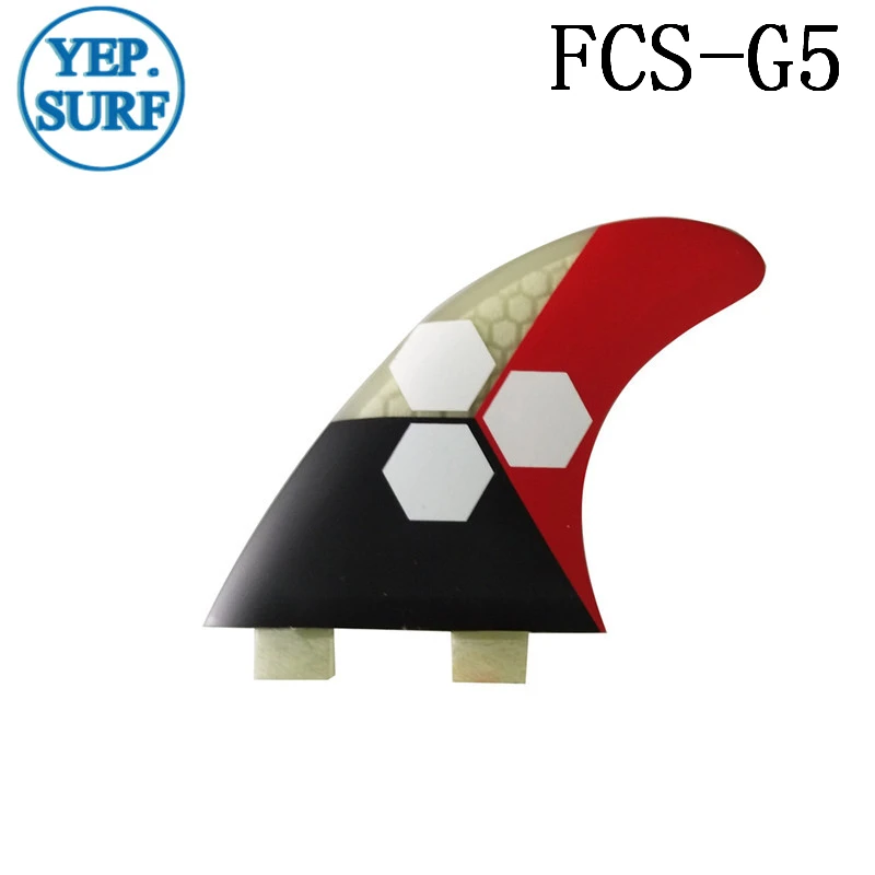 Плавник для серфинга FCS G5 Fin сотовый плавник доски 5 цветов Серфинг Quilhas