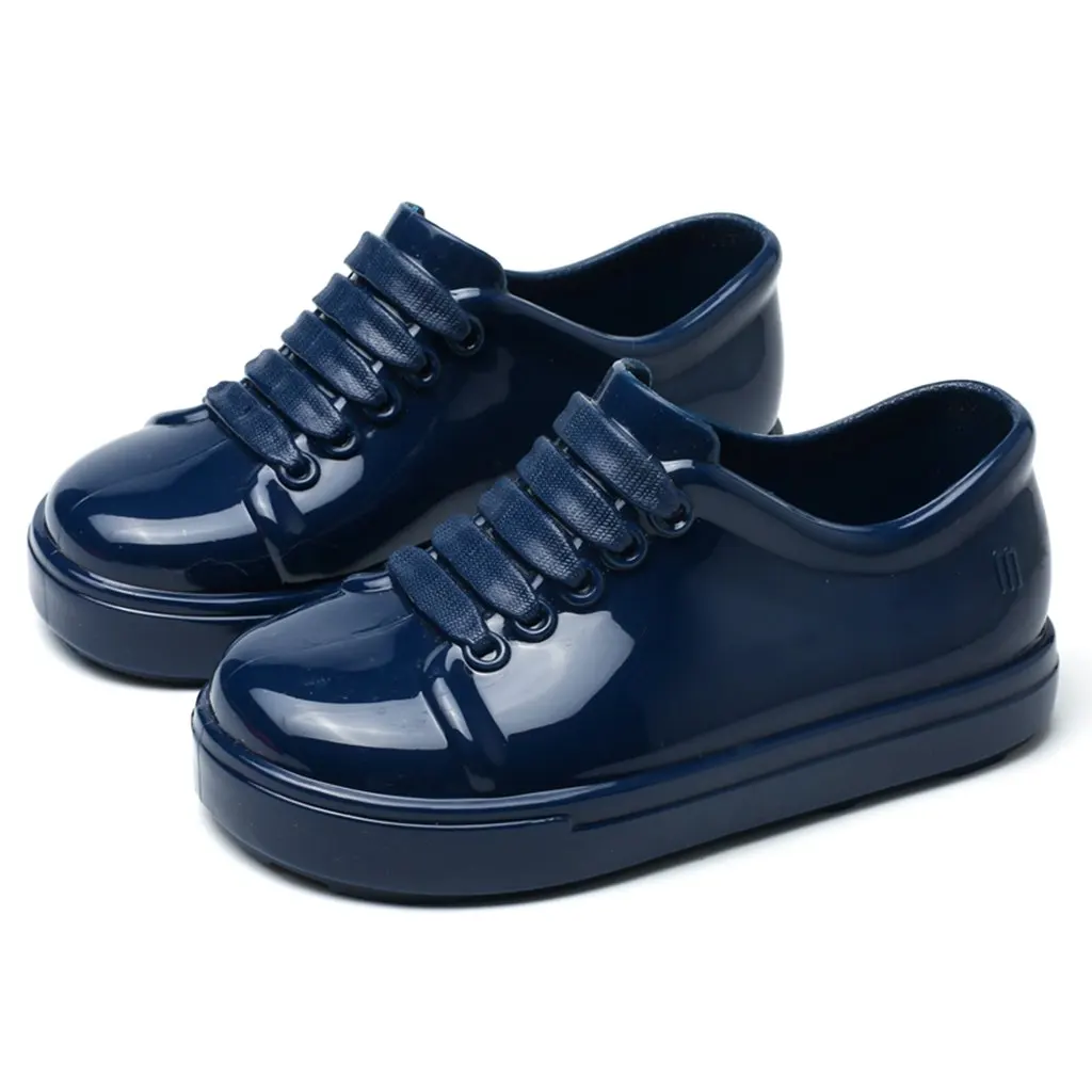 Летние Мини Мелисса нет обувь без шнурков 2019 Зима застежки на плоской подошве