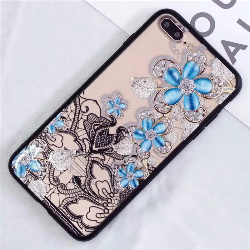 Прочный ТПУ чехол PDGB для iPhone 6 6s 7 8 Plus чехлы X XS Max XR 3D прозрачный защитный с