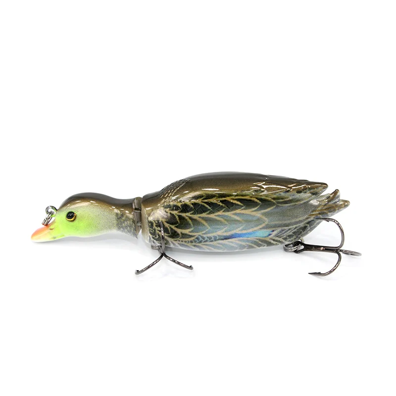 Новая Утка Рыболовная Приманка Topwater Crankbait Swimbait 13 см Реалистичная Лягушка