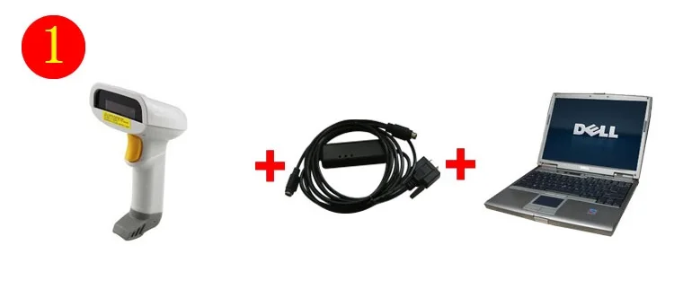 Высокоскоростной RS232 перейти к PS2 переходной кабель, последовательный порт для сканера ASCII