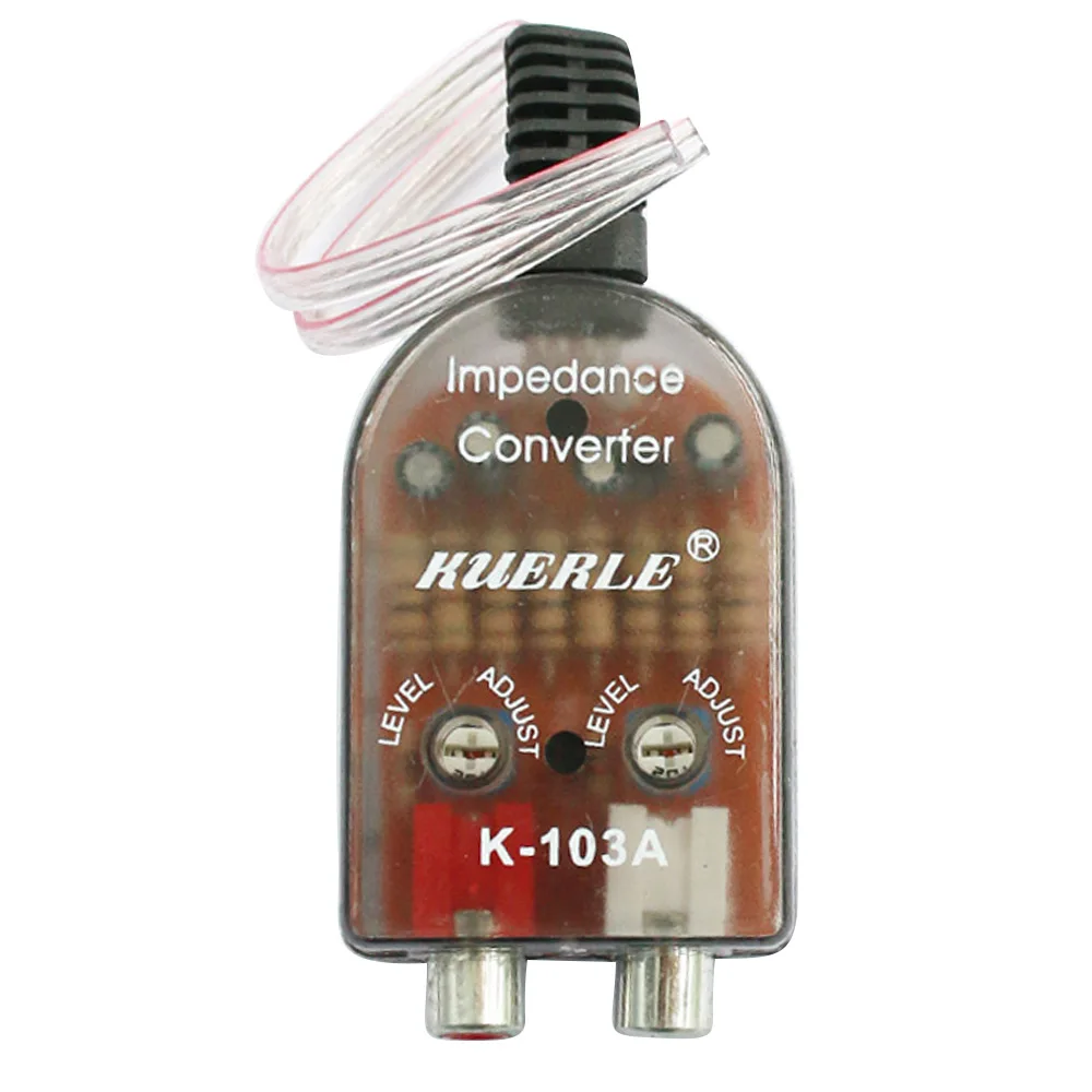 

Hot Car Subwoofer Amplifier Converter Stereo Radio Converters Auto Speaker High To Low Car Audio Amplifier Impedance Converter