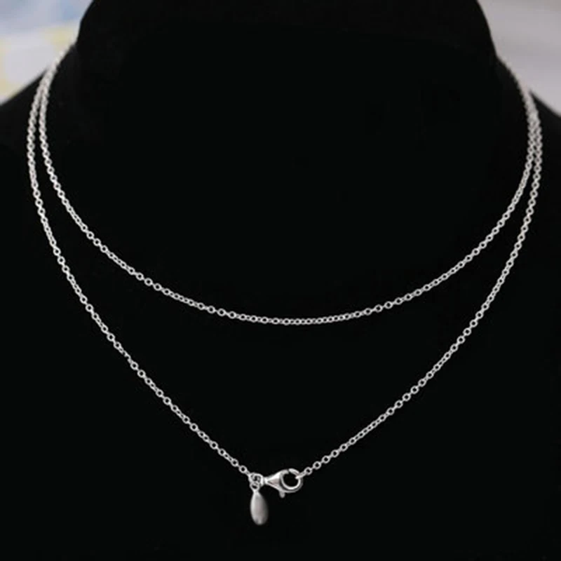 

Женское ожерелье из серебра 925 пробы, 50 см, 70 см