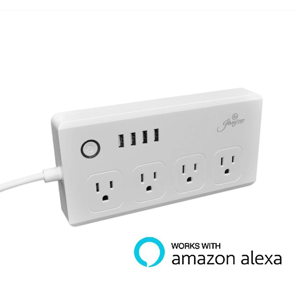 Быстрая зарядка USB US smart socket Amazon ALEXA Google sound controllingAC110 240V|sound|sound socketsound usb |