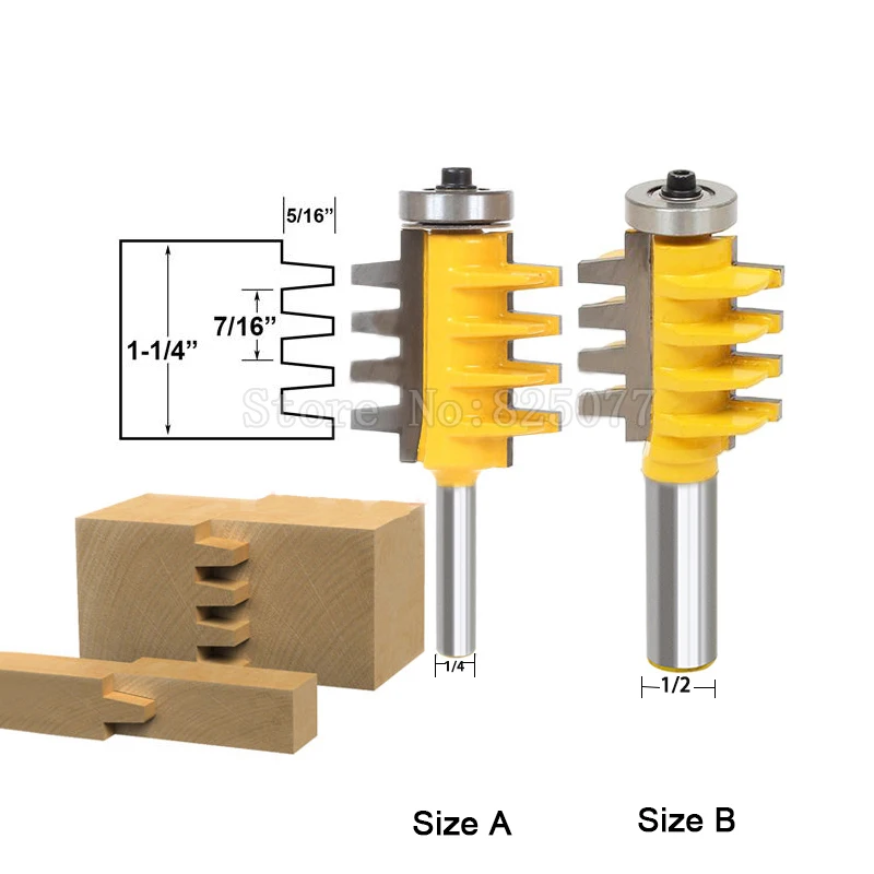 1 шт. DIY фреза 1/2 &quotили 1/4&quot хвостовик рельса Реверсивный палец шарнир клей конус