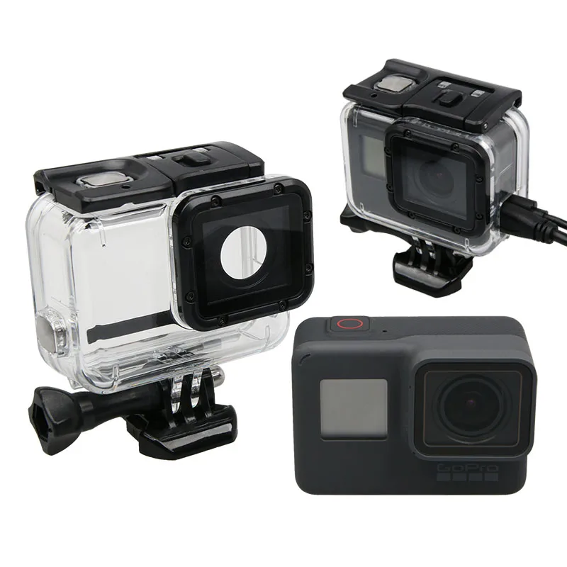 Защитный чехол в виде скелета с открытым боковым защитным корпусом объективом