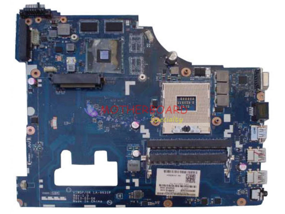 Vieruodis для ноутбука Lenovo G500 материнская плата VIWGP/GR LA 9631P DDR3 100%