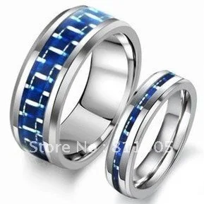 Fashionable tungsten ring with carbon fiber jewelry mens engagement wedding band tunsten | Украшения и аксессуары