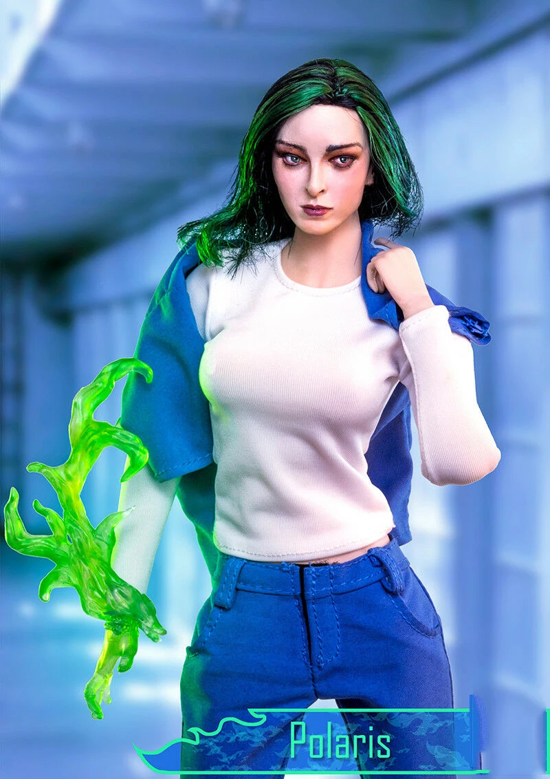

For Collection 1/6 Scale Full Set The Gifted Lorna Dane Polaris Magnetic Magneto daughter Female Action Figure Model Fans Gifts