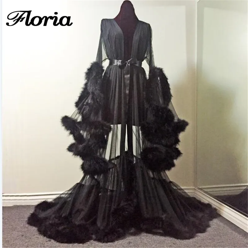 

African Couture Sexy Evening Dresses Vestido de festa 2018 In Dubai Turkish Aibye Feathers Prom Dress For Weddings Abendkleider