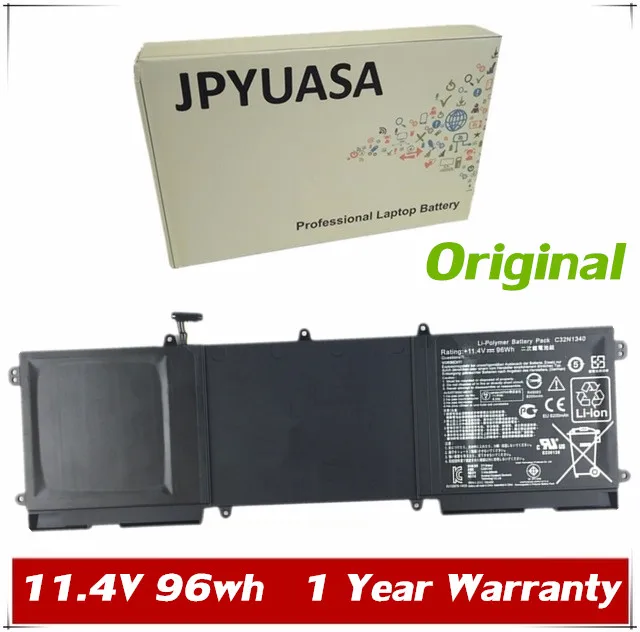 7XINbox 11 4 V 96Wh оригинальный C32N1340 Аккумулятор для ноутбука Asus Zenbook NX500 NX500J
